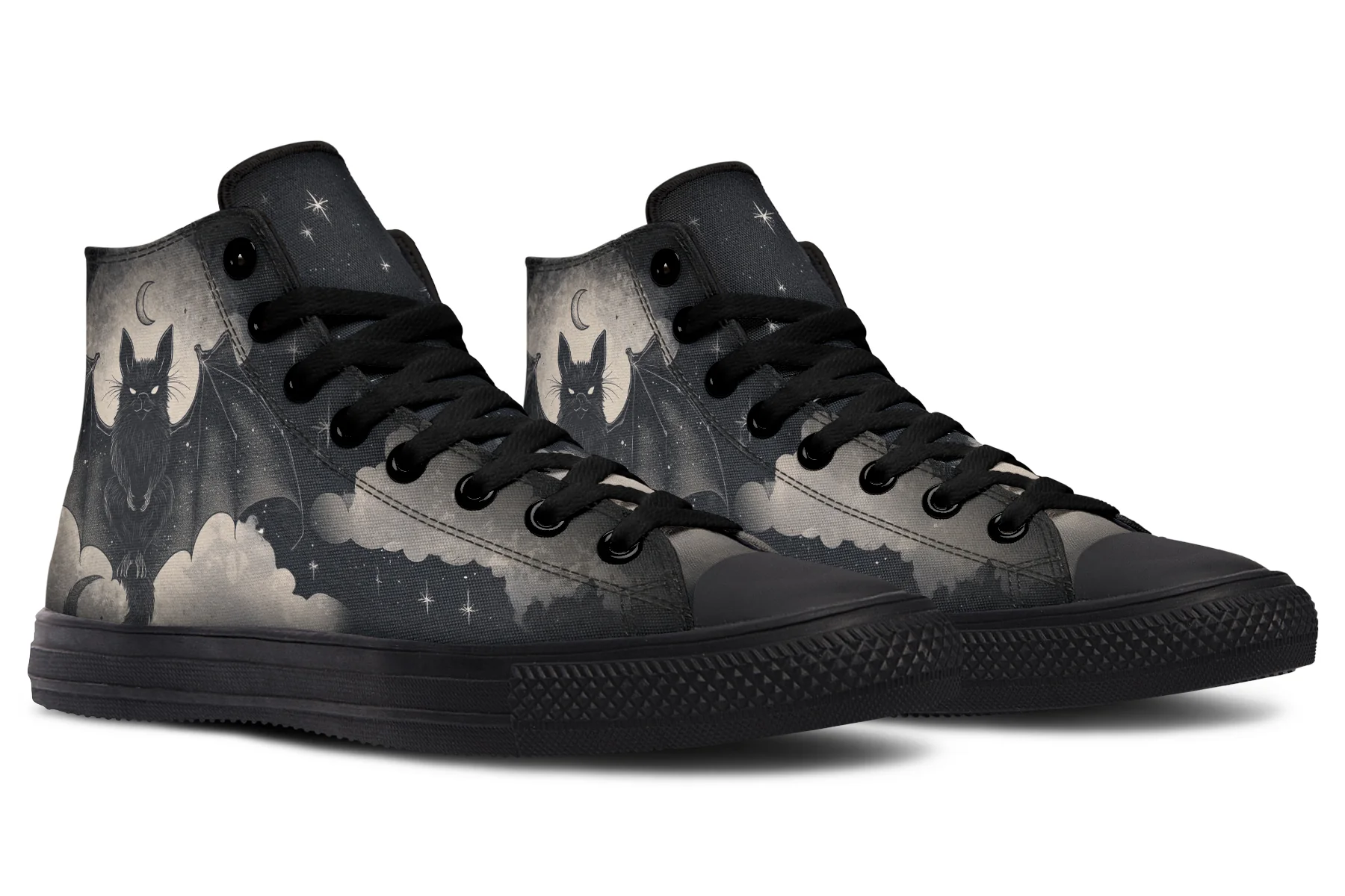 Moonlit Bat High Tops - Image 4