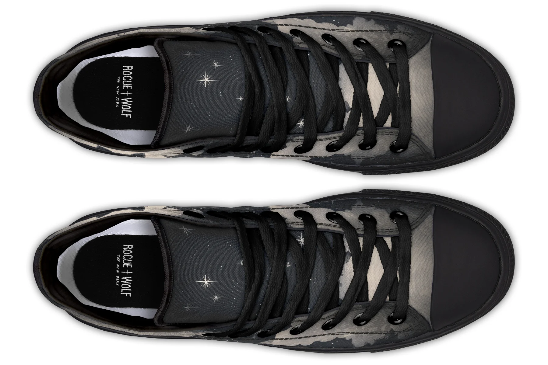 Moonlit Bat High Tops - Image 9