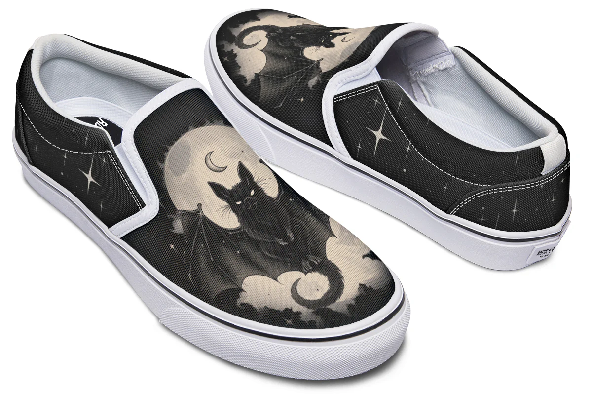 Moonlit Bat Slipons - Image 14
