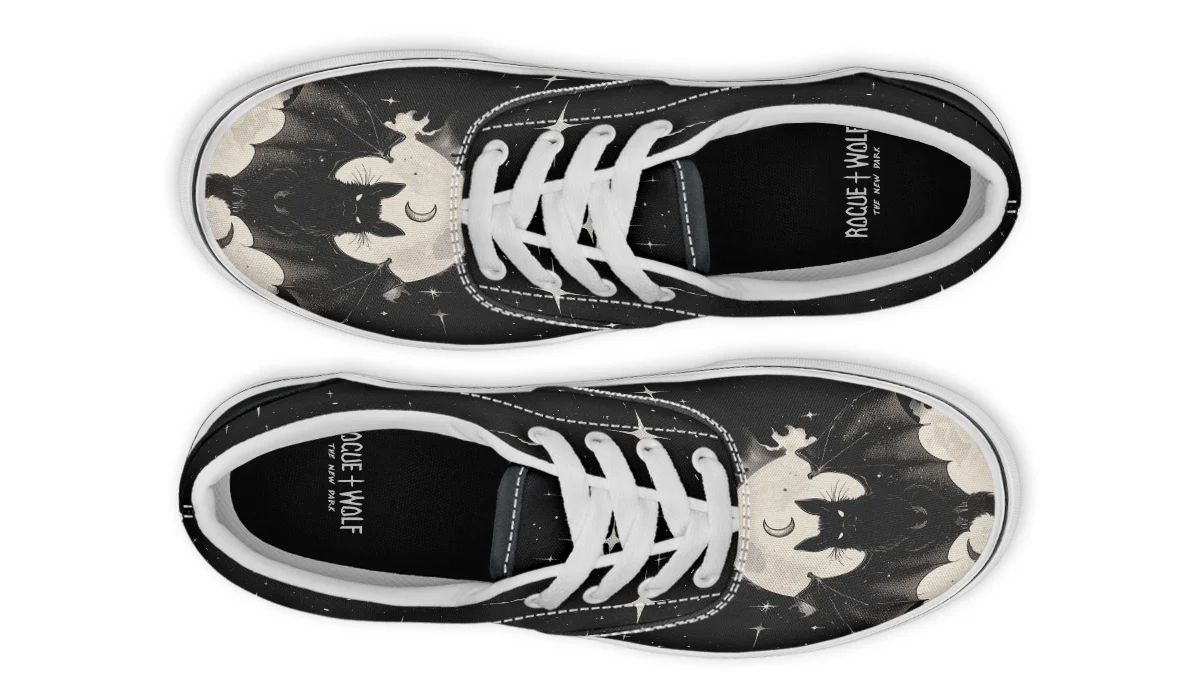 Moonlit Bat Street Sneakers - Image 11
