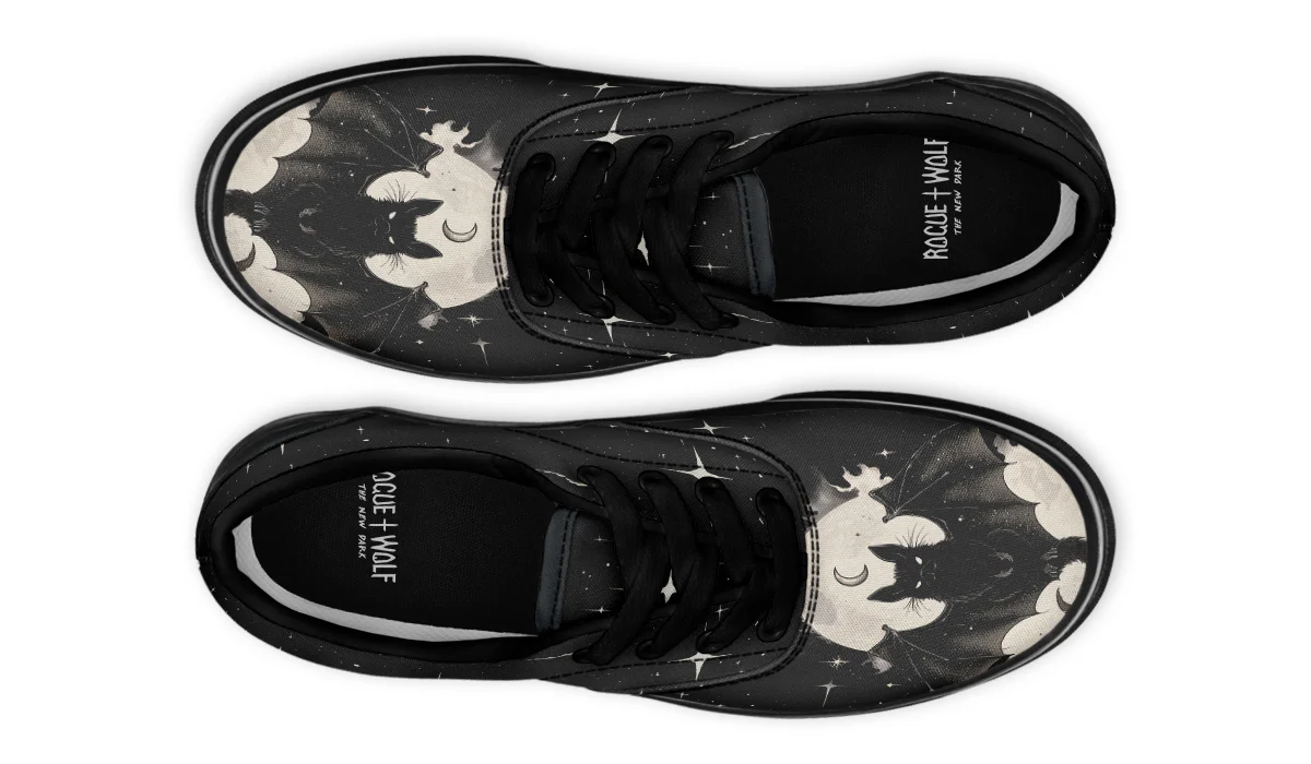 Moonlit Bat Street Sneakers - Image 4