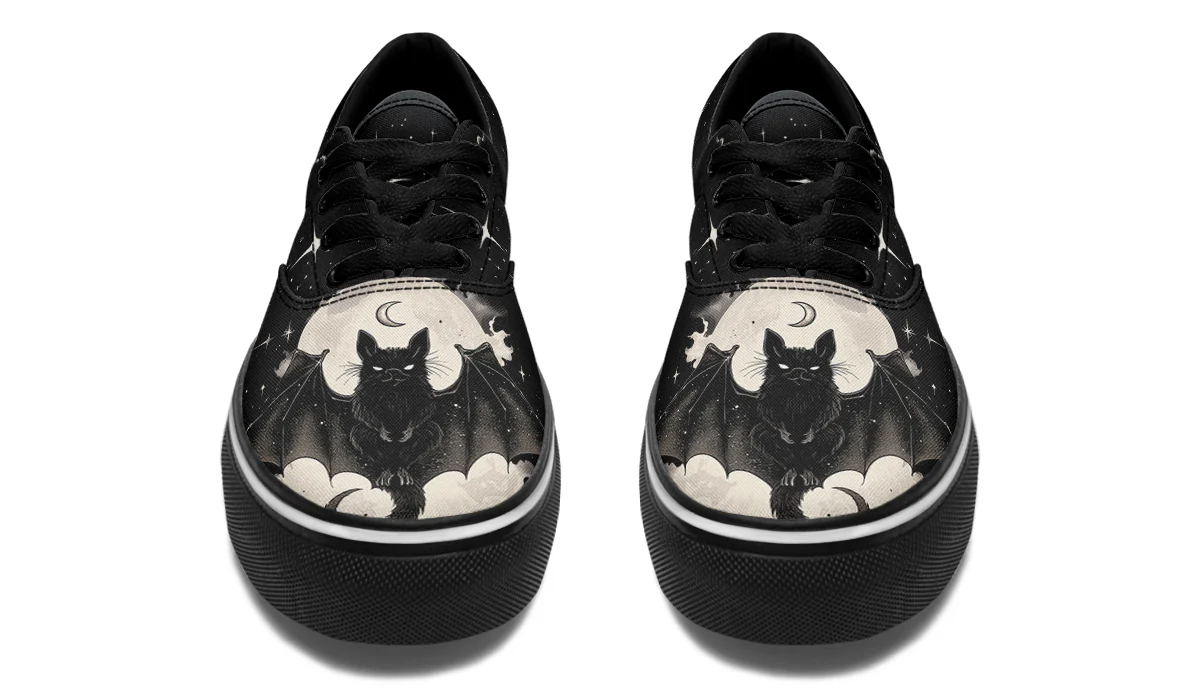Moonlit Bat Street Sneakers - Image 6