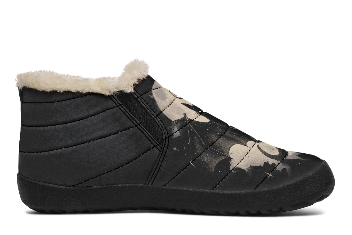 Moonlit Bat Winter Sneakers - Image 3