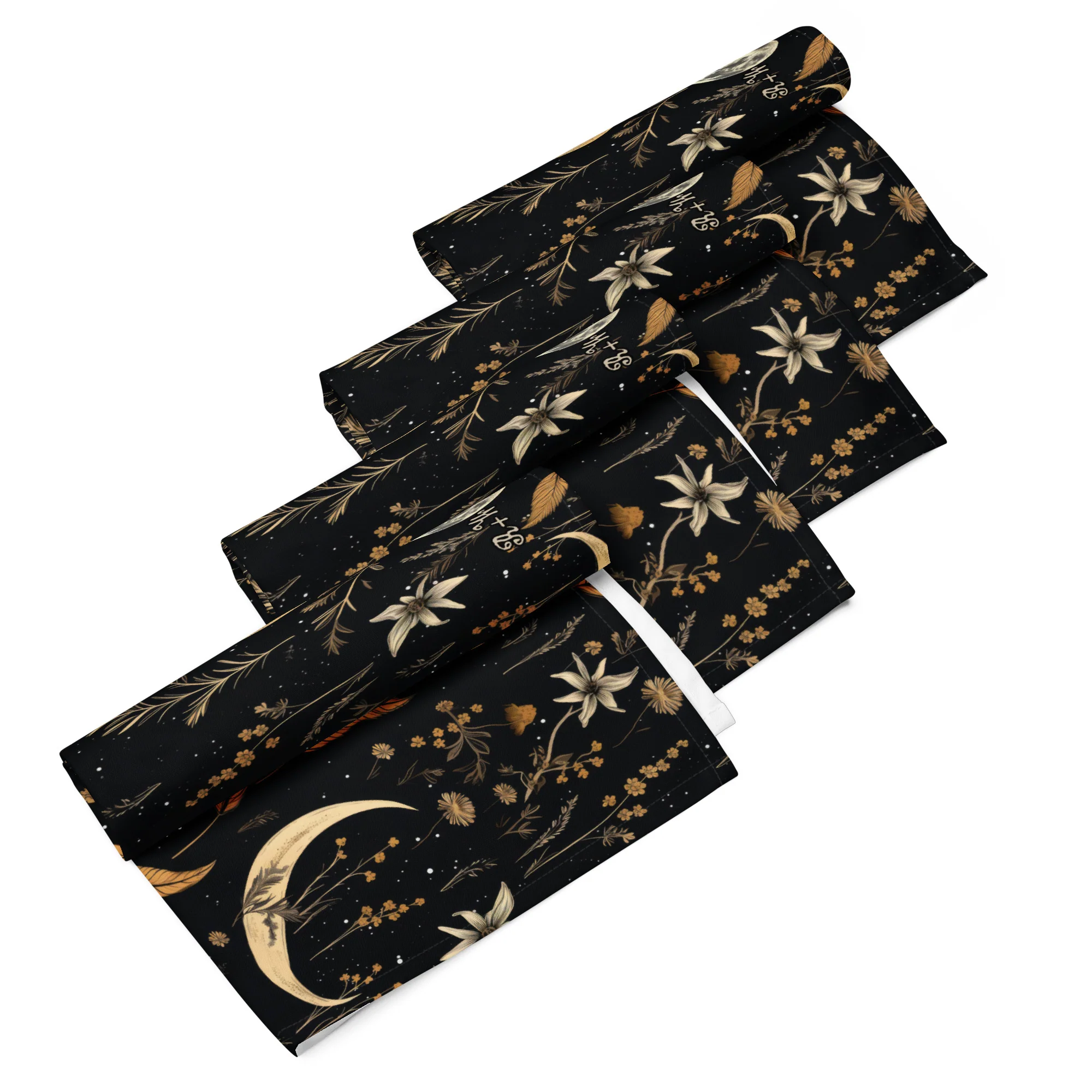 Moonlit Botanica Cloth Napkin Set - Image 10