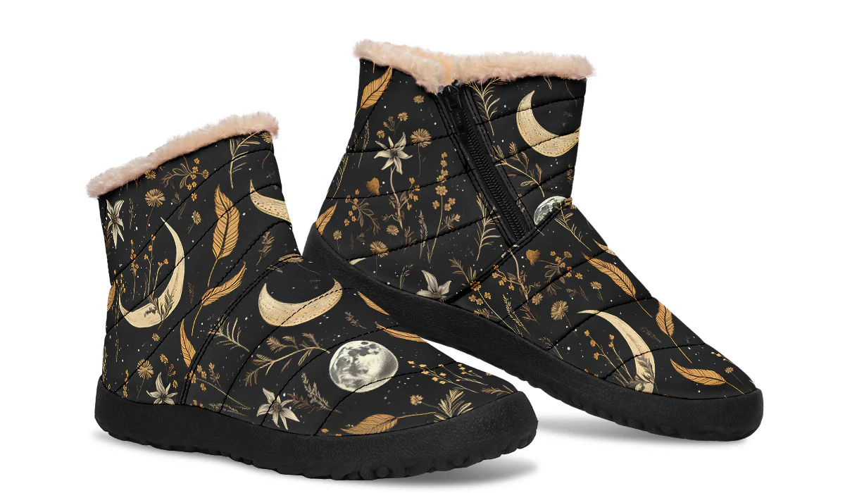 Moonlit Botanica Comfy Winter Boots - Image 9