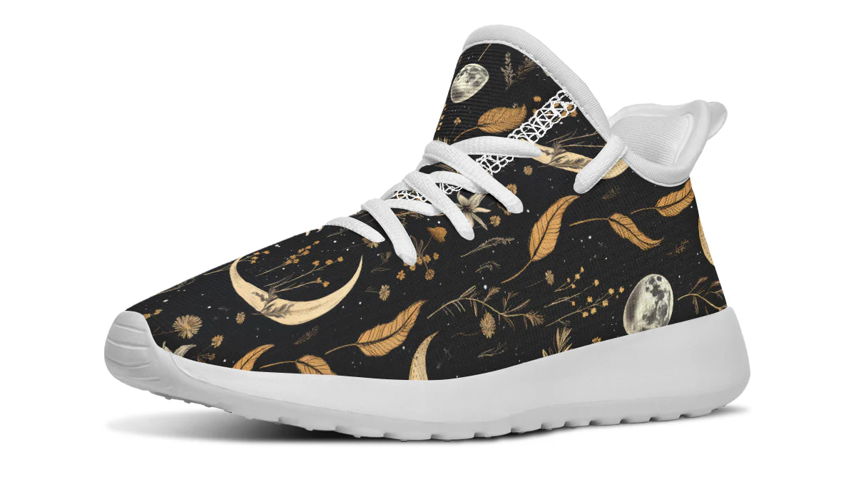 Moonlit Botanica Kids Sneakers - Image 12
