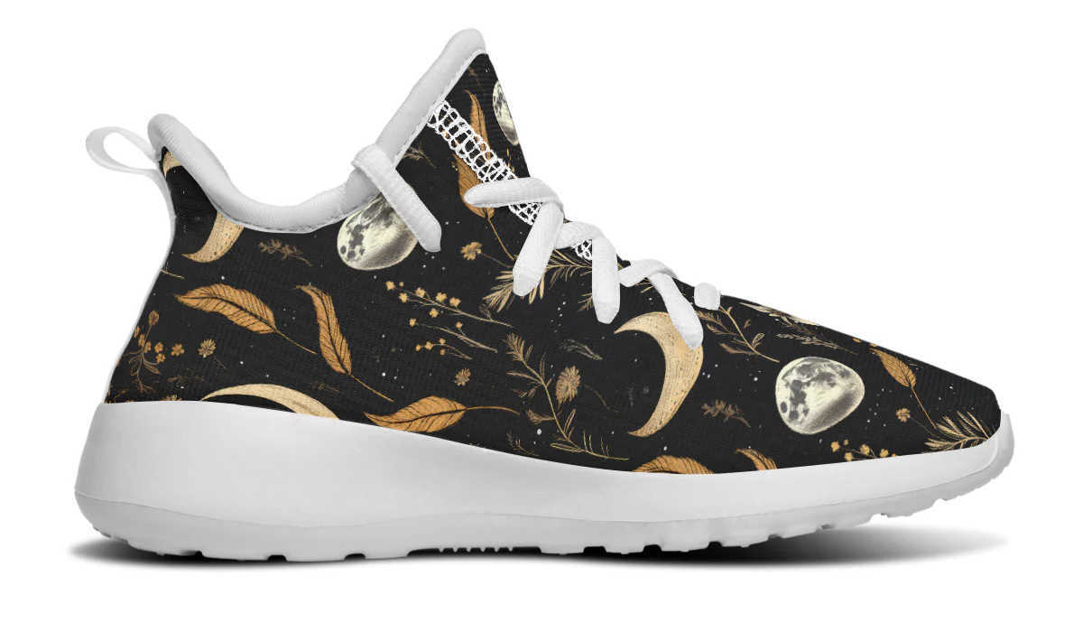 Moonlit Botanica Kids Sneakers - Image 13