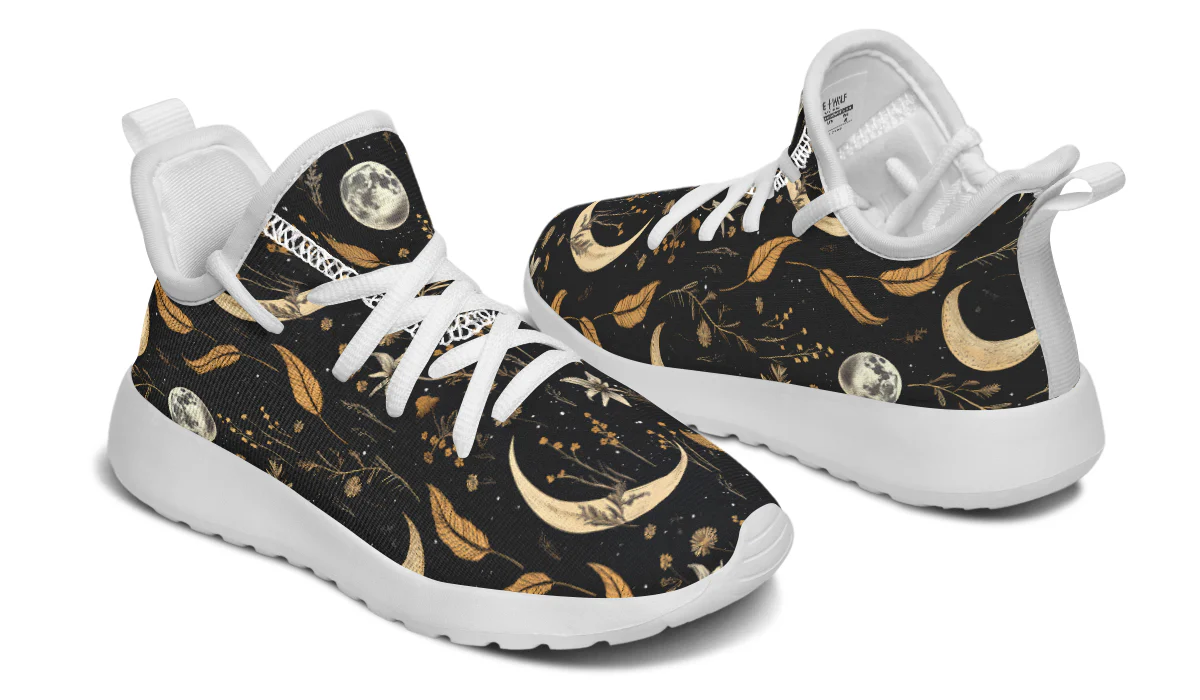 Moonlit Botanica Kids Sneakers - Image 14