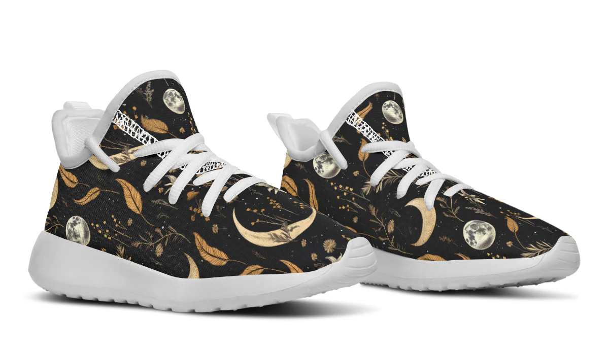 Moonlit Botanica Kids Sneakers - Image 16