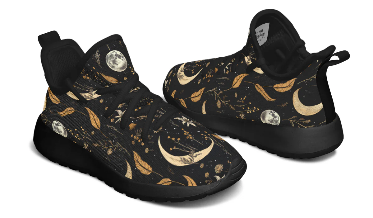 Moonlit Botanica Kids Sneakers - Image 4