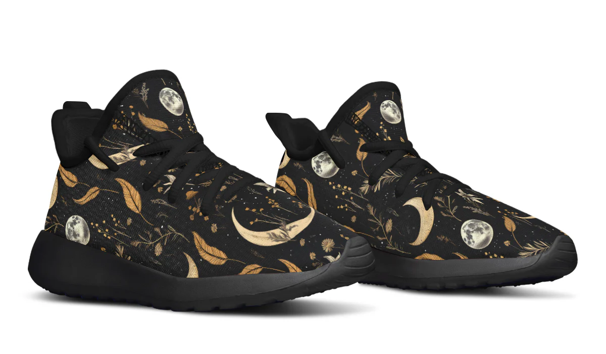 Moonlit Botanica Kids Sneakers - Image 6