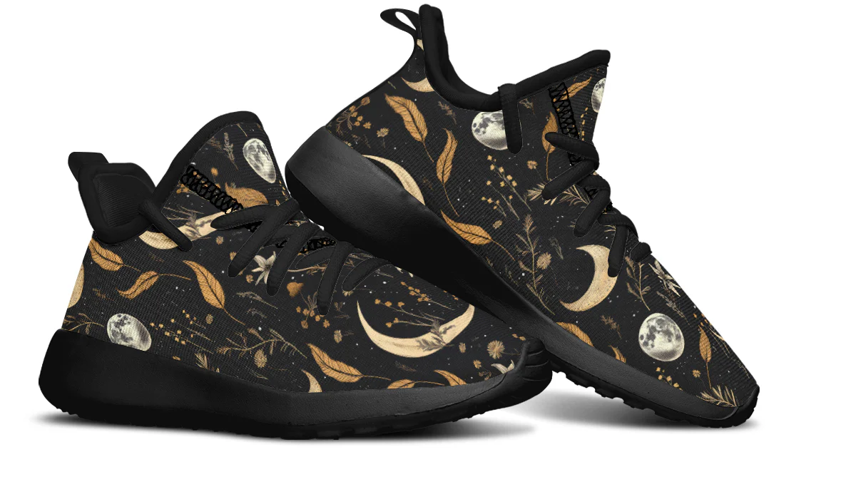 Moonlit Botanica Kids Sneakers - Image 9