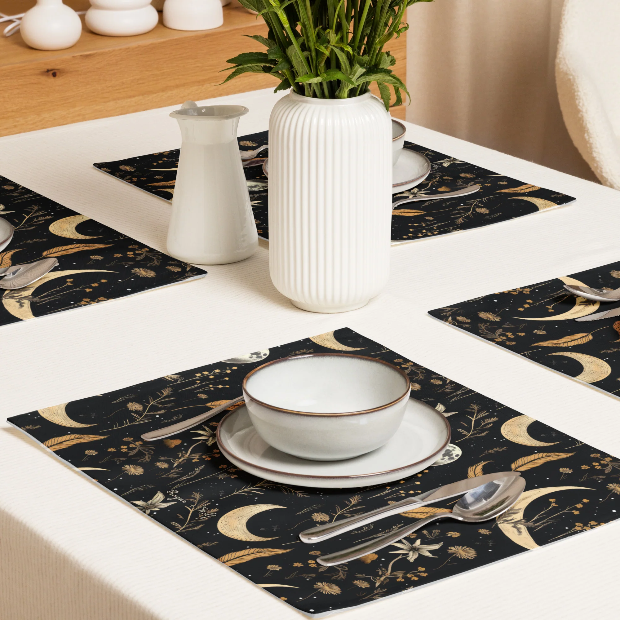 Moonlit Botanica Placemat Set - Image 3