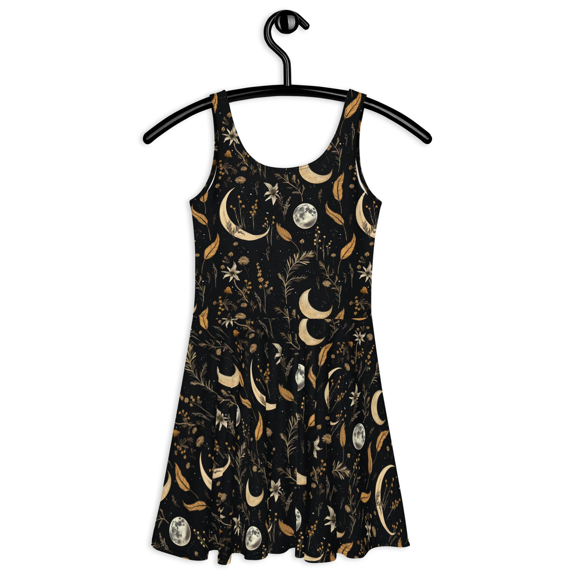 Moonlit Botanica Skater Dress - Image 4
