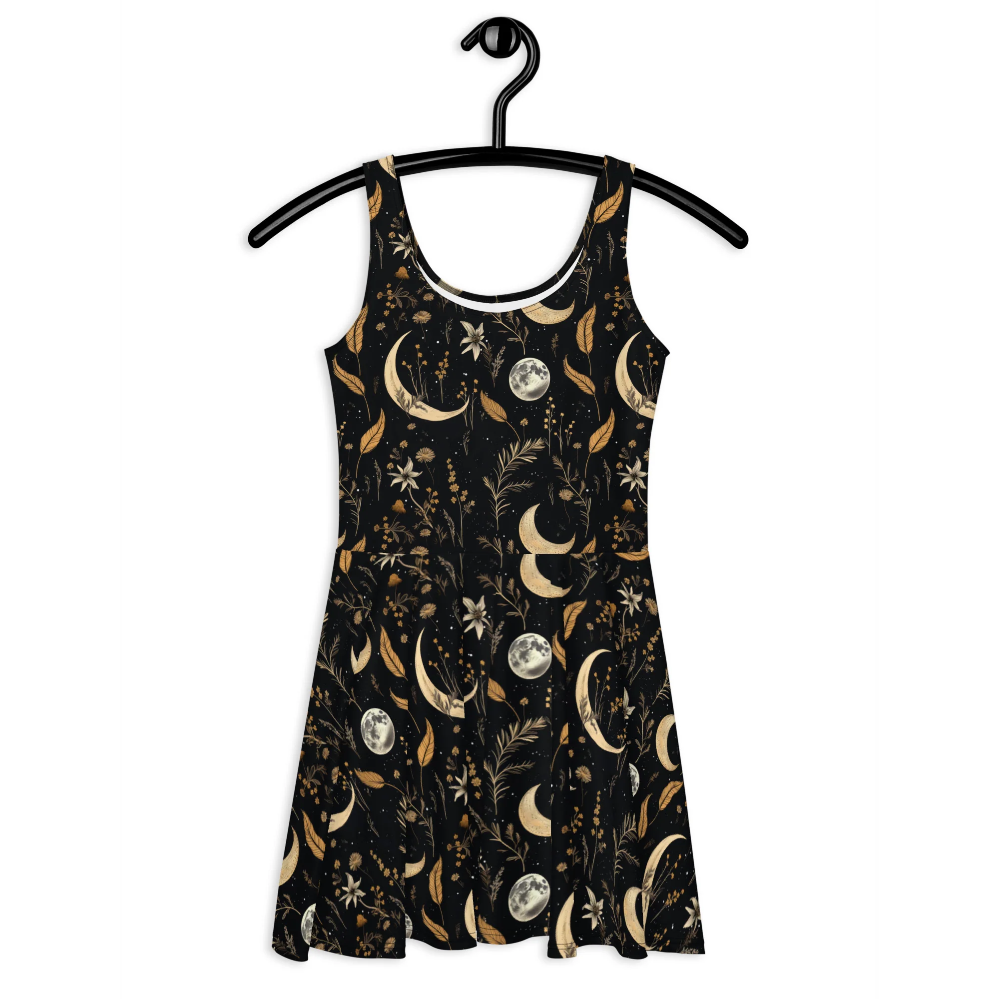 Moonlit Botanica Skater Dress - Image 5