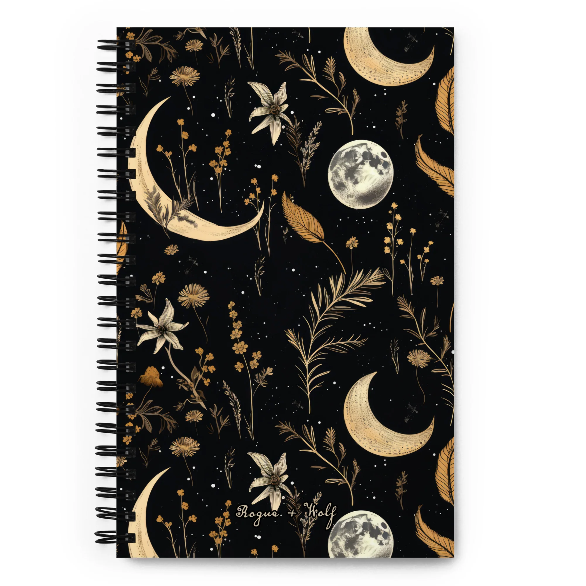 Moonlit Botanica Spiral Notebook - Image 4