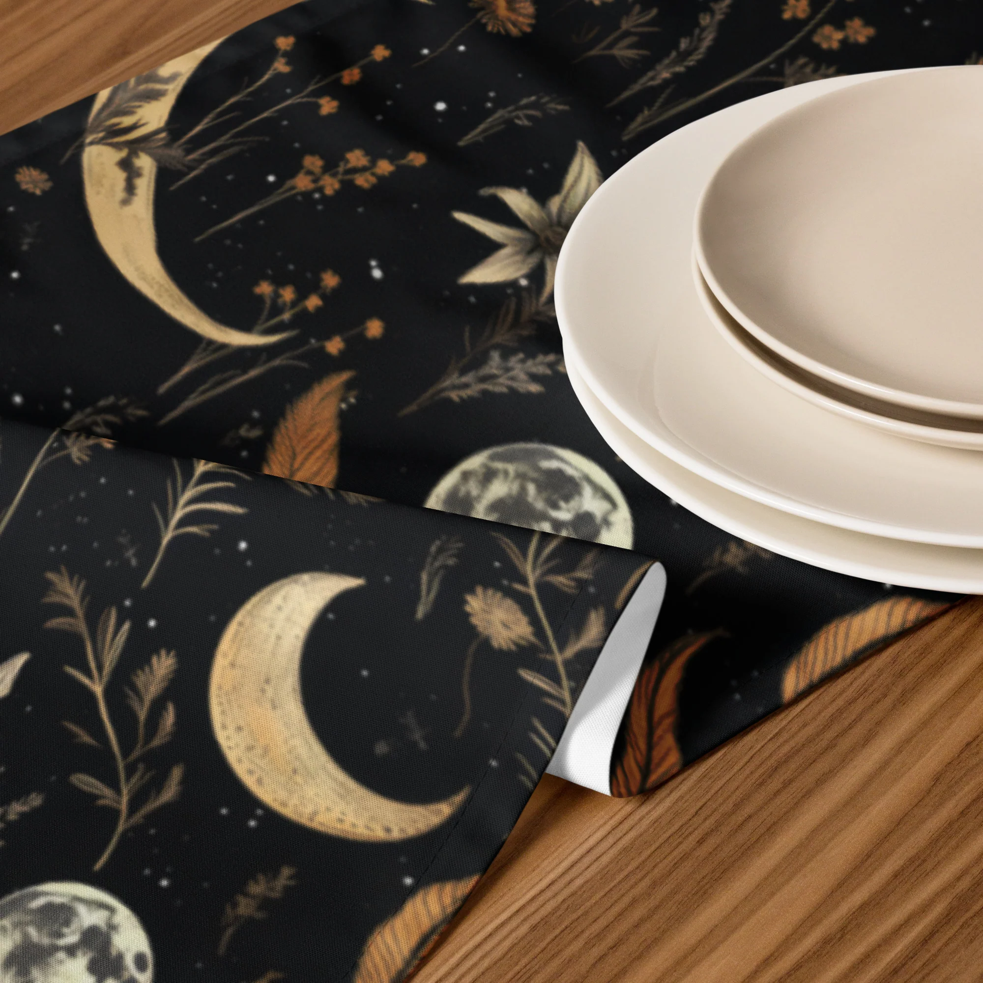 Moonlit Botanica Table Runner - Image 4