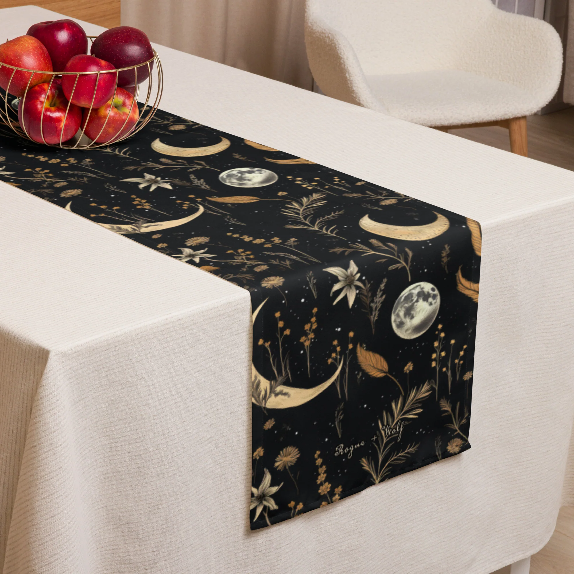 Moonlit Botanica Table Runner - Image 5