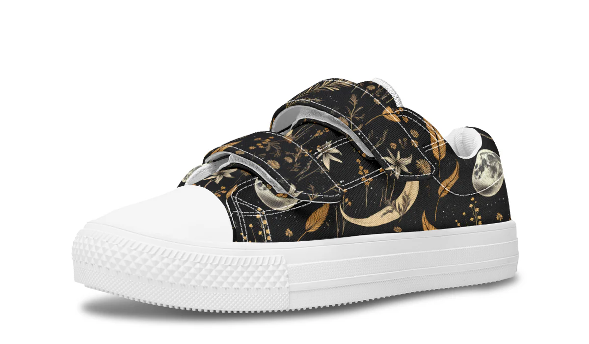 Moonlit Botanica Kids Low Tops - Image 10