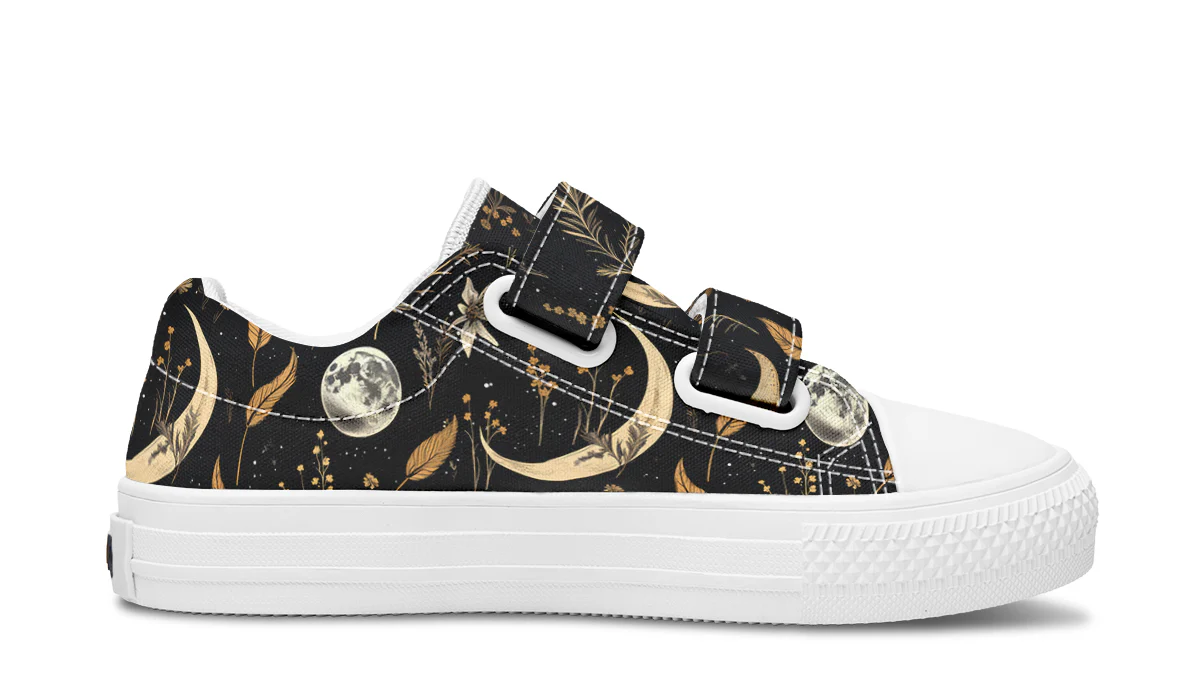 Moonlit Botanica Kids Low Tops - Image 11