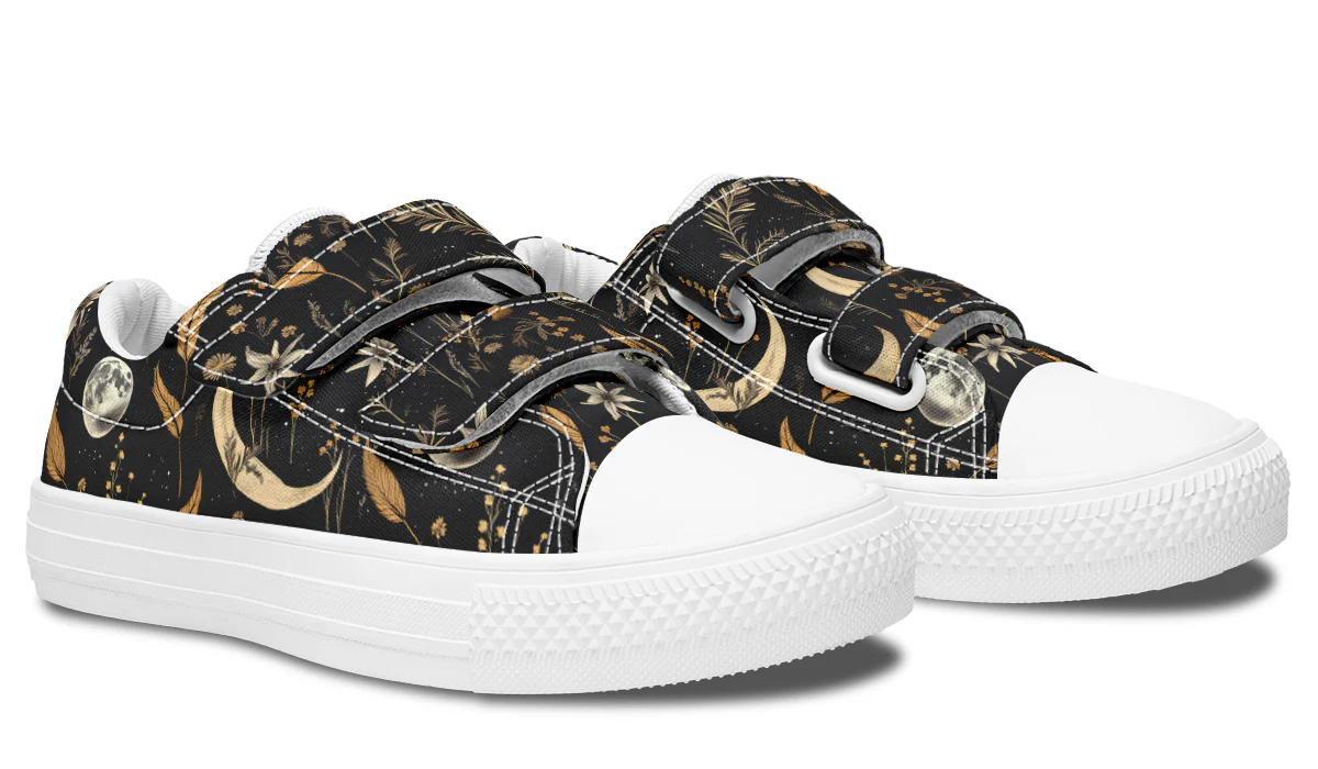 Moonlit Botanica Kids Low Tops - Image 16
