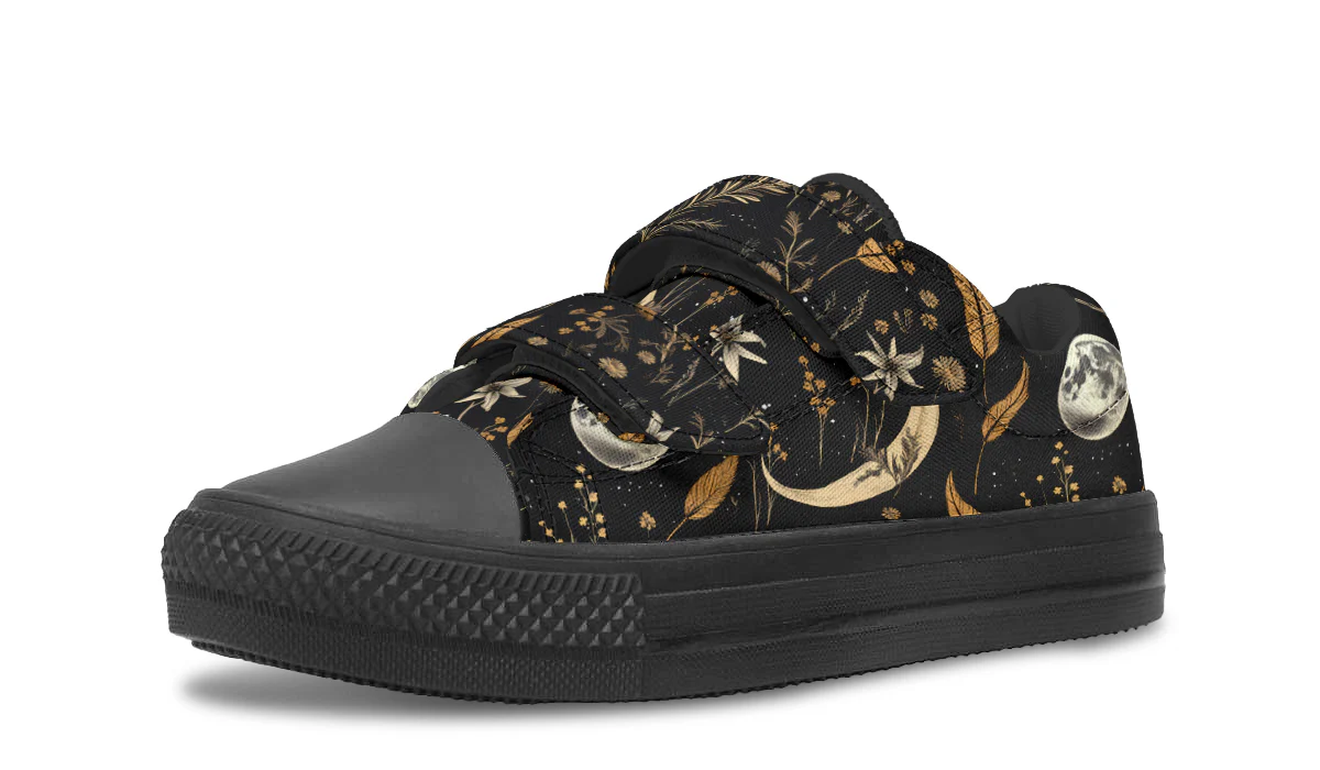Moonlit Botanica Kids Low Tops - Image 2