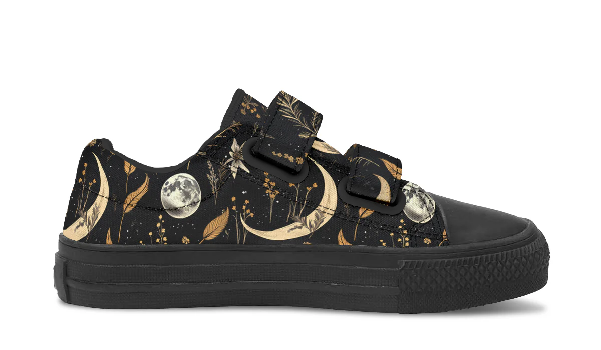 Moonlit Botanica Kids Low Tops - Image 3