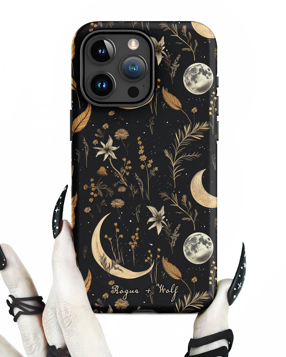Moonlit Botanica Tough Phone Case for iPhone - Image 2