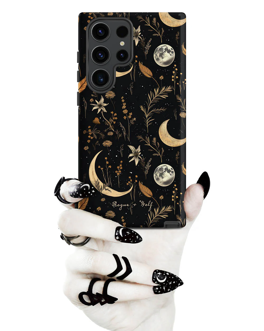 Moonlit Botanica Tough Phone Case for Samsung - Image 2