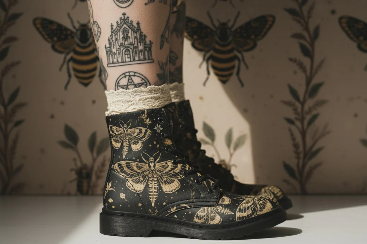 Moth Arcana Boots - Image 11