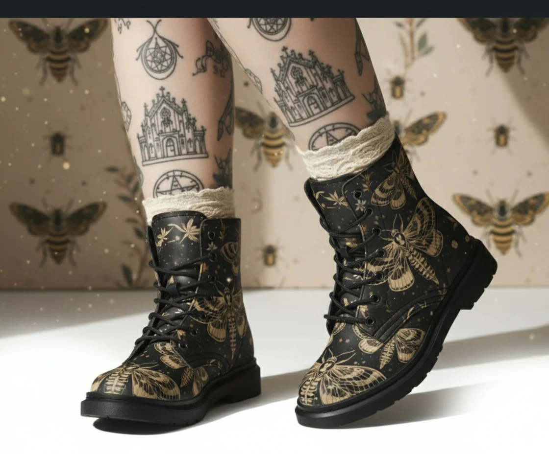 Moth Arcana Boots - Image 5
