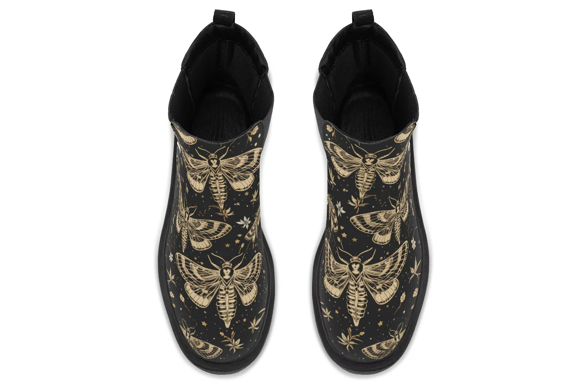 Moth Arcana Platform Chelsea Boots - Image 8