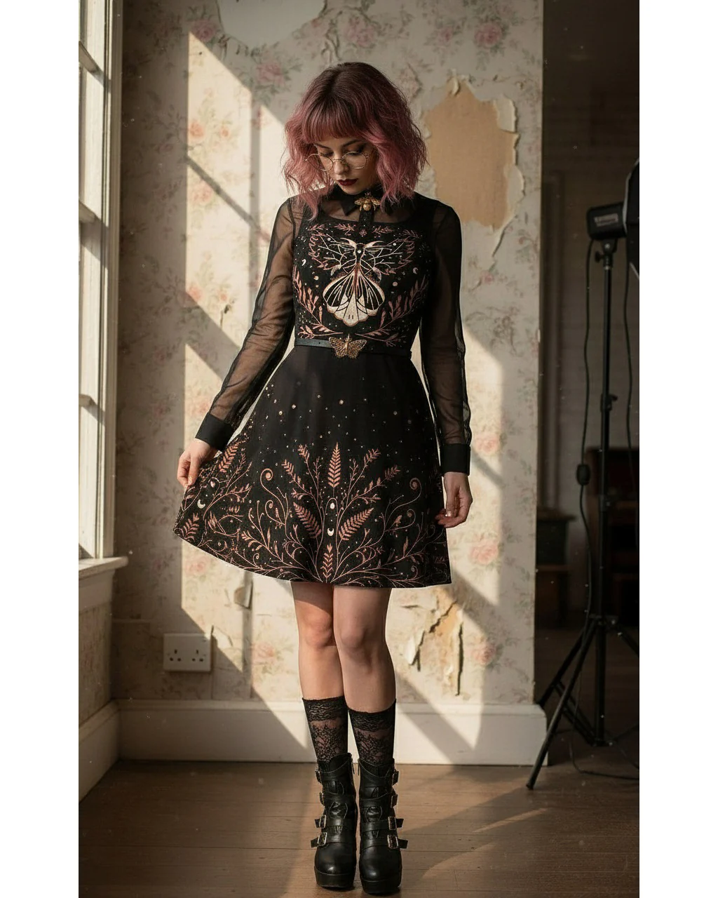 Mothblossom Skater Dress - Image 12