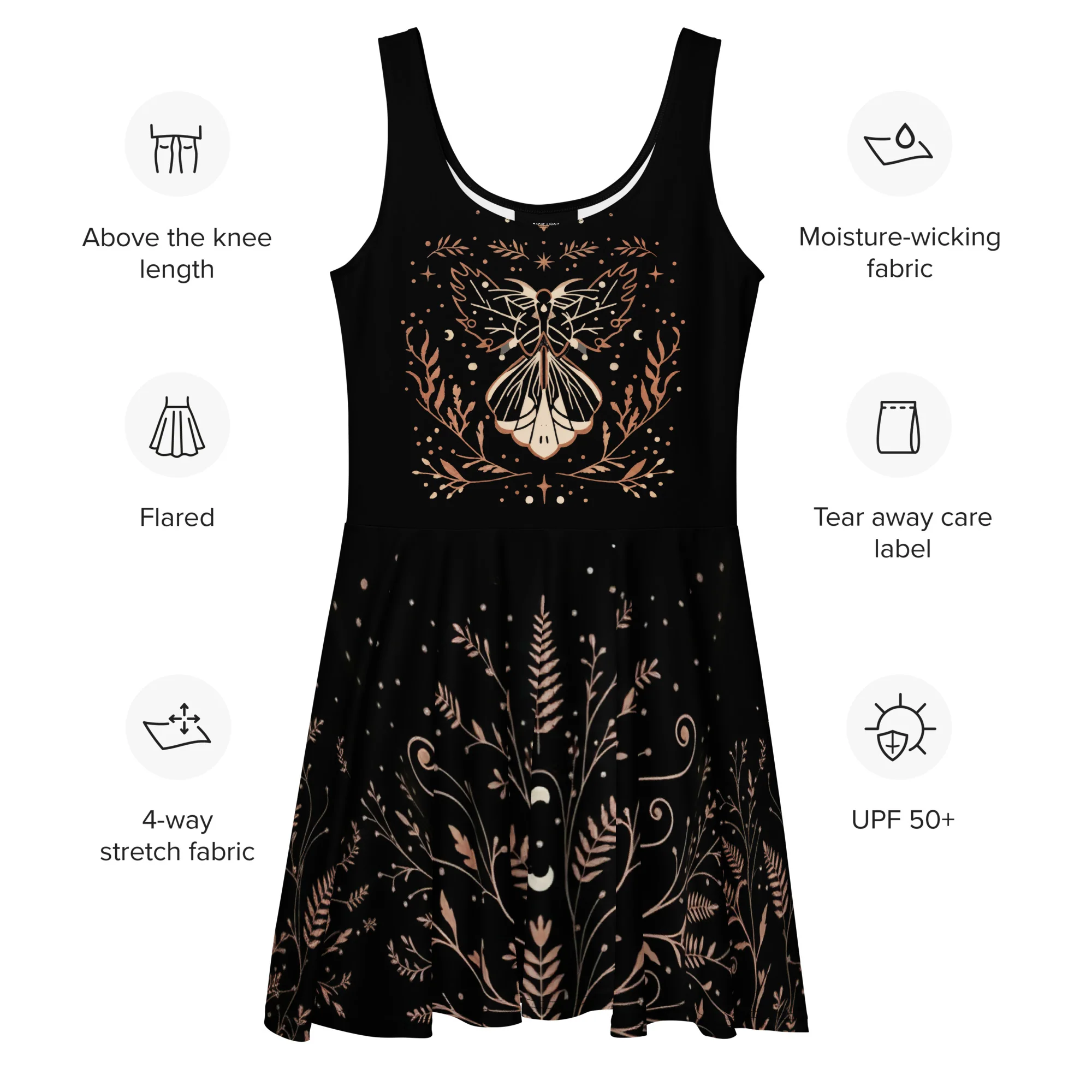 Mothblossom Skater Dress - Image 4