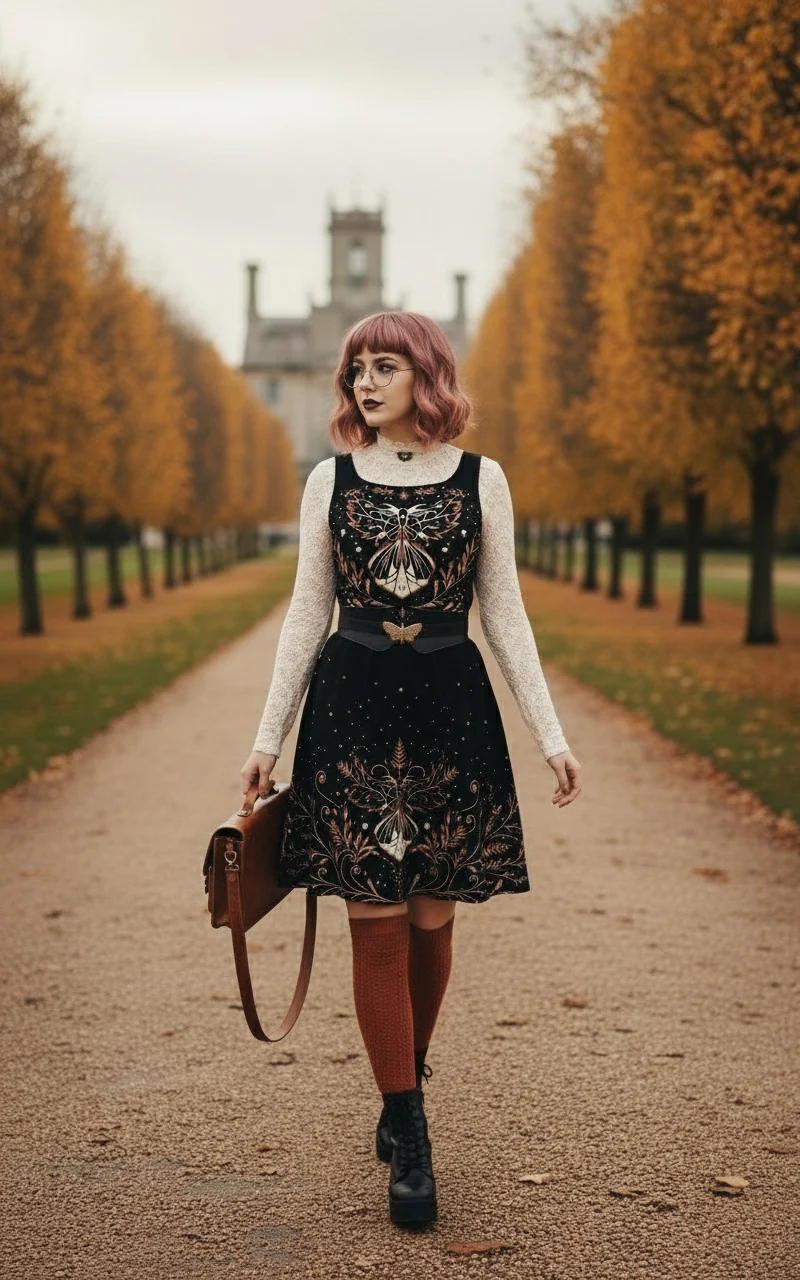 Mothblossom Skater Dress - Image 9