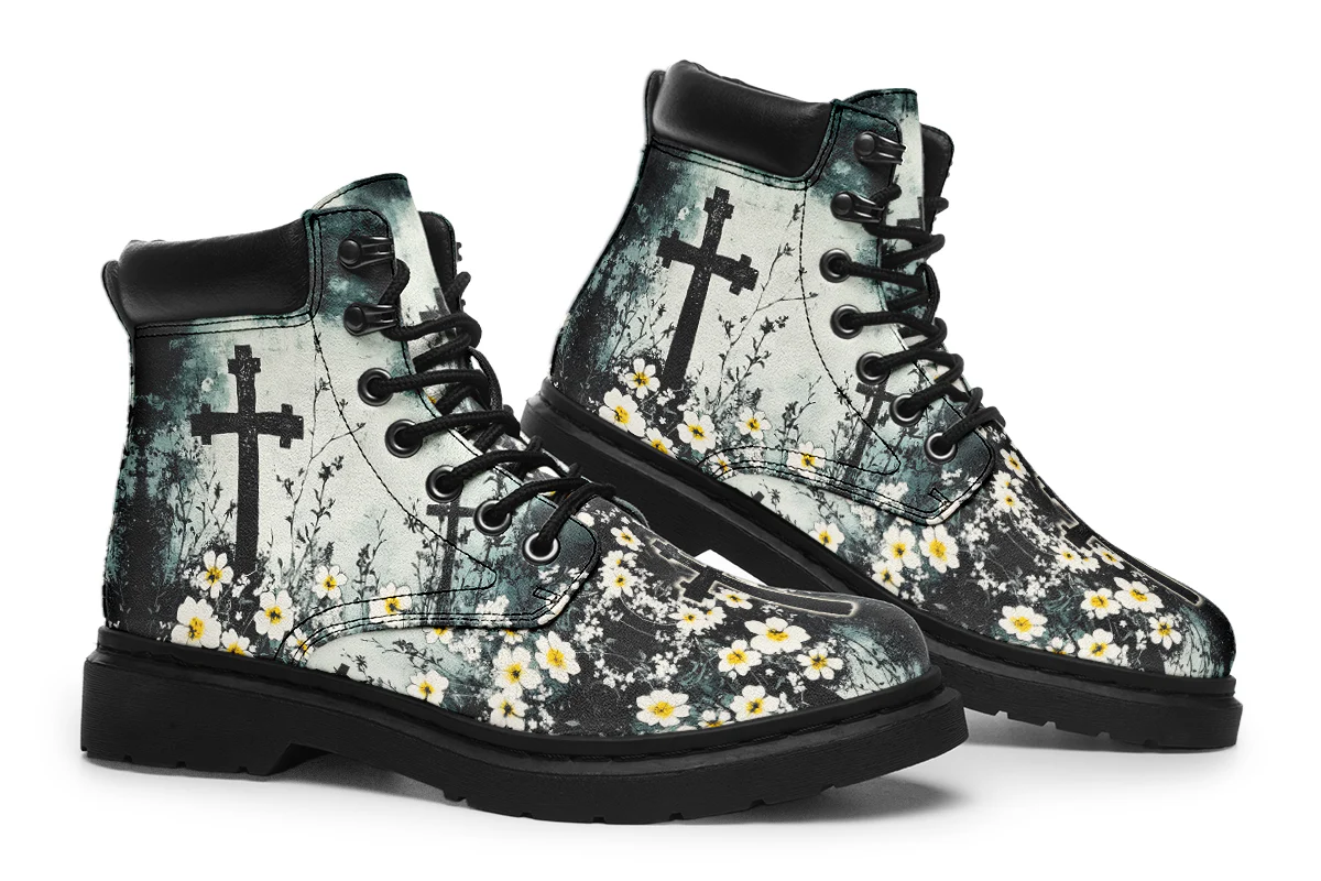 Mourning Petals Classic Boots - Image 7
