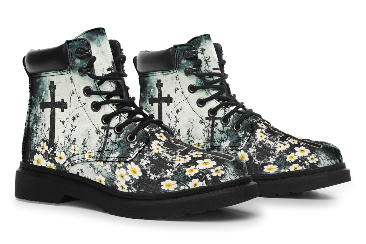 Mourning Petals Classic Boots - Image 8