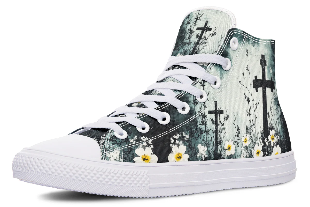 Mourning Petals High Tops - Image 11