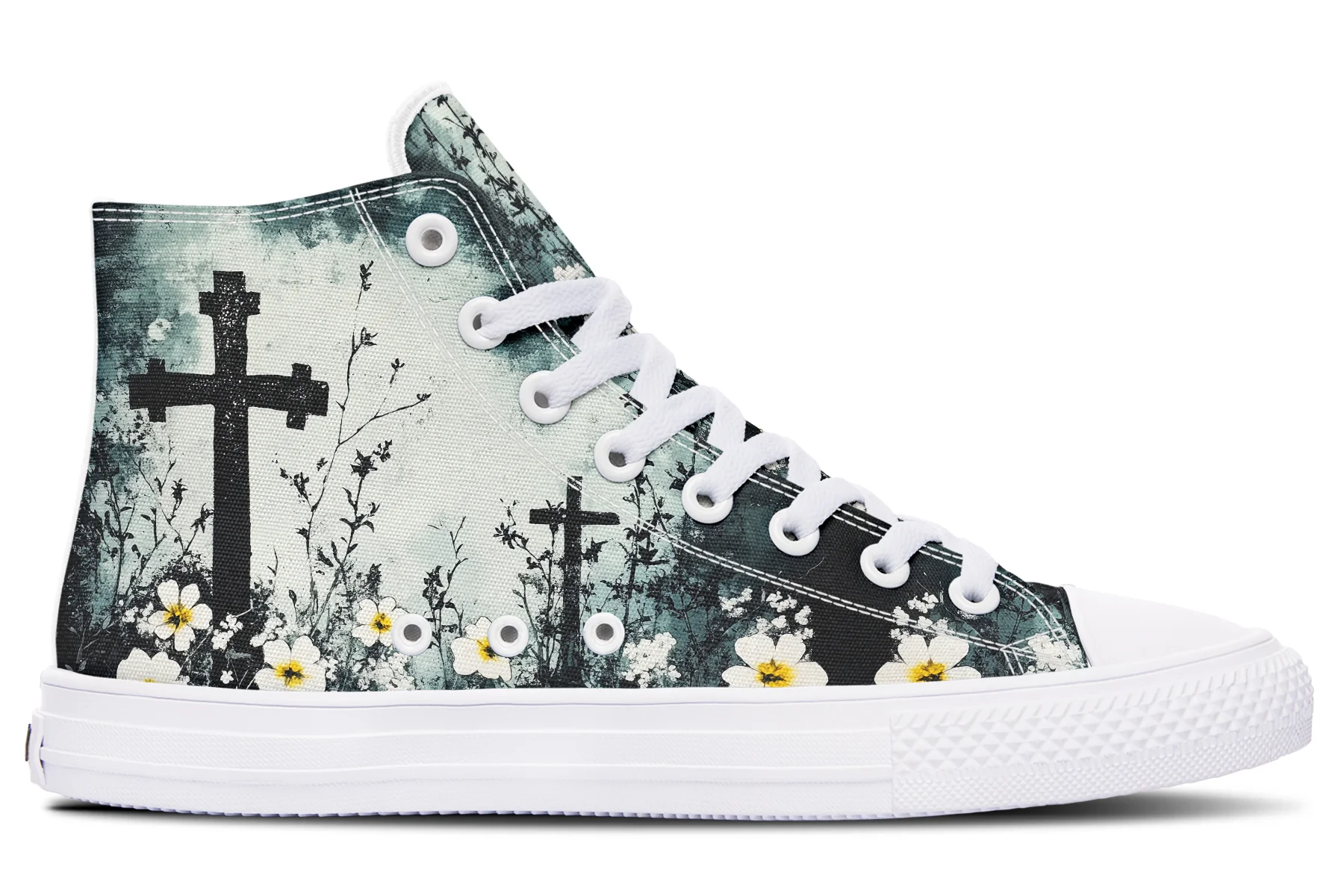Mourning Petals High Tops - Image 12
