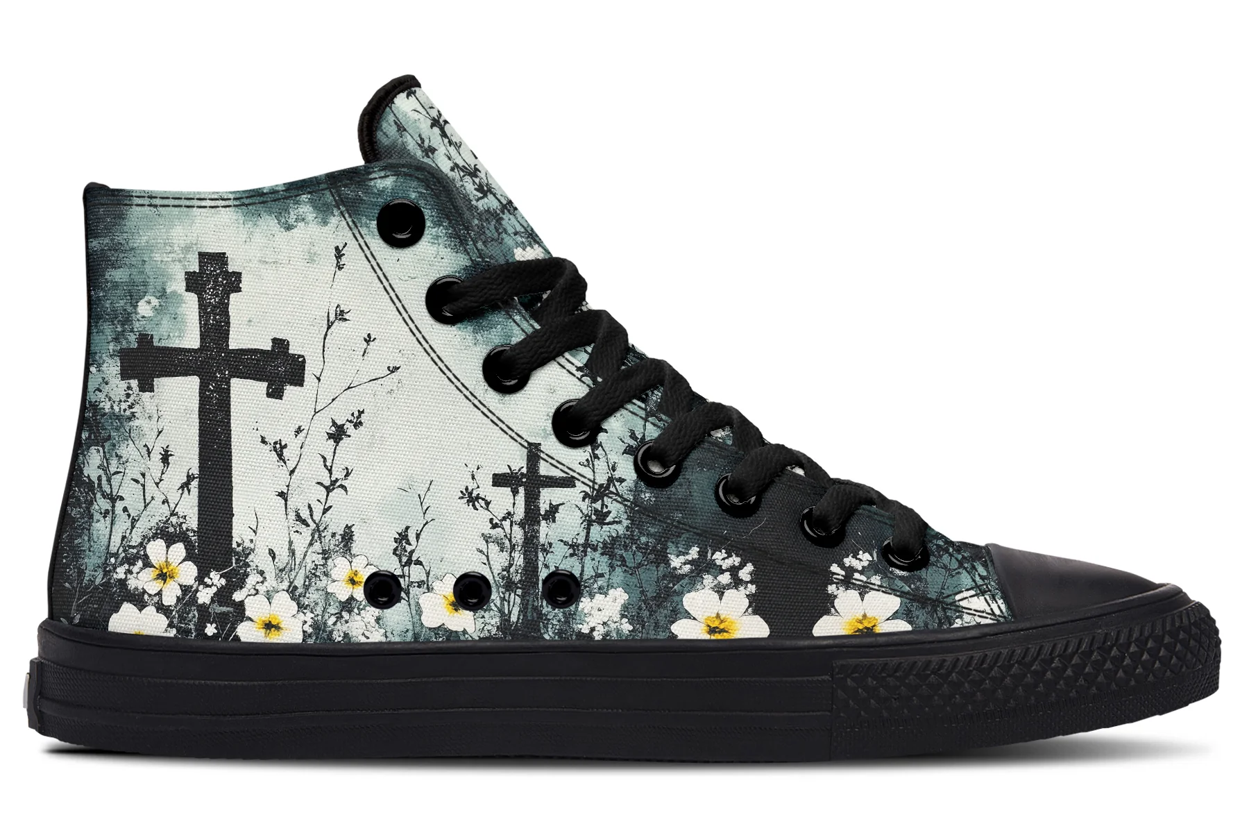 Mourning Petals High Tops - Image 3