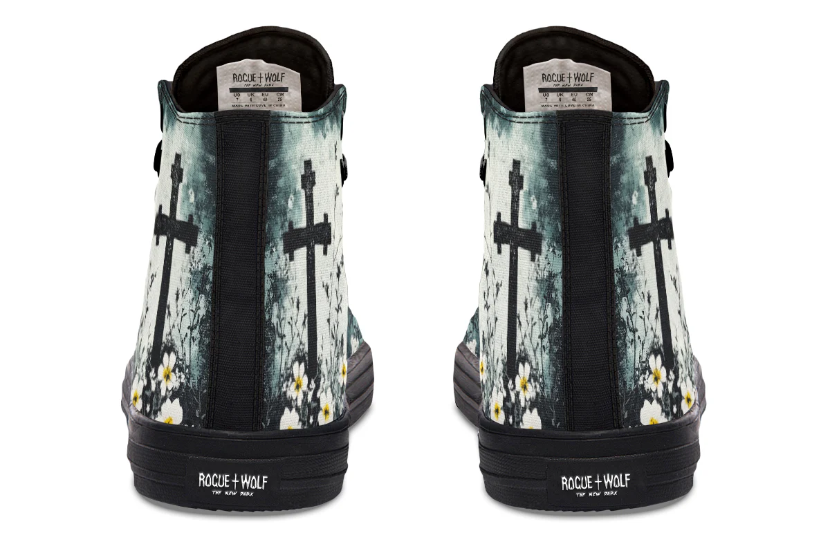 Mourning Petals High Tops - Image 8