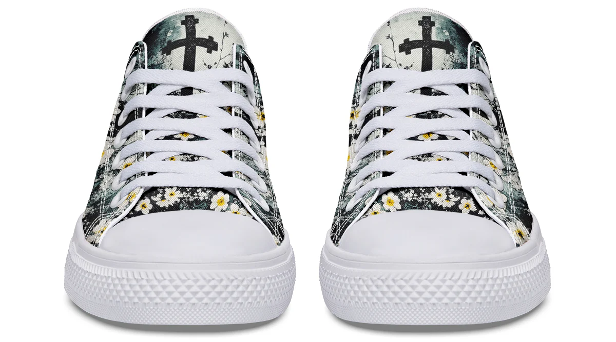 Mourning Petals Low Tops - Image 15