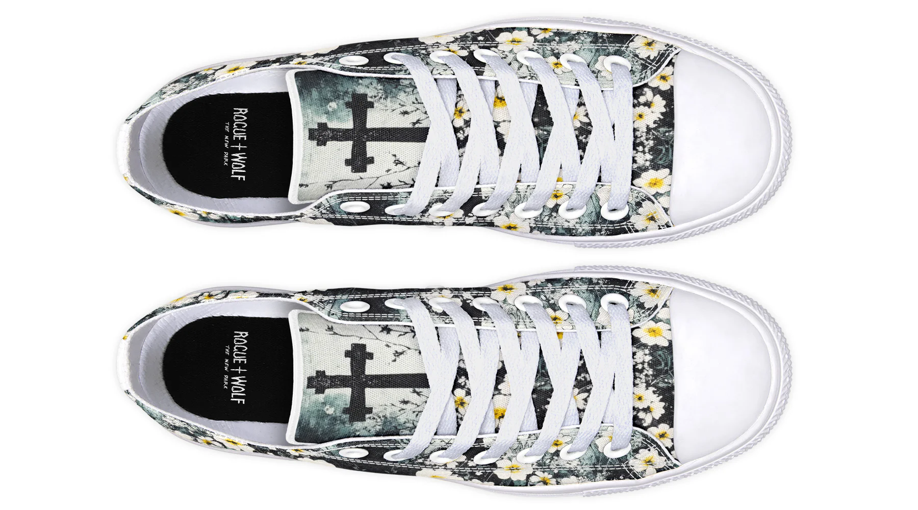Mourning Petals Low Tops - Image 18