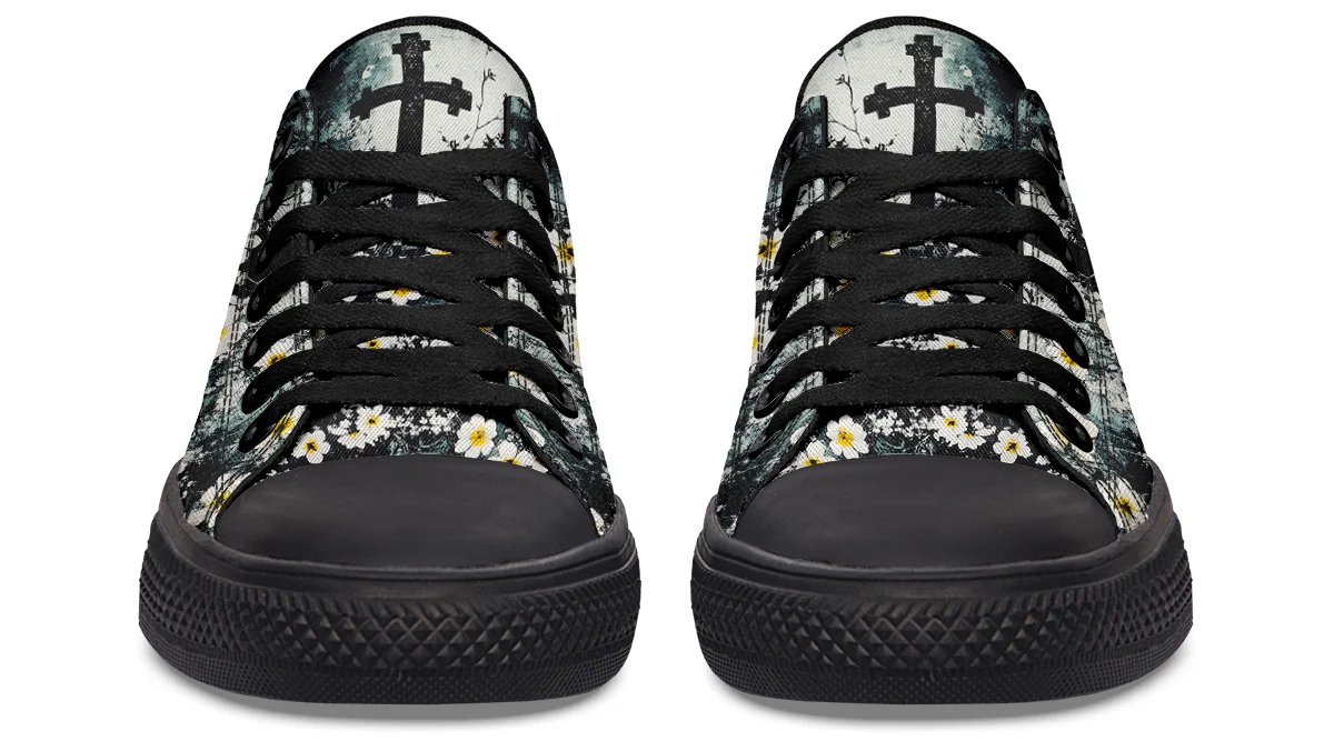 Mourning Petals Low Tops - Image 6