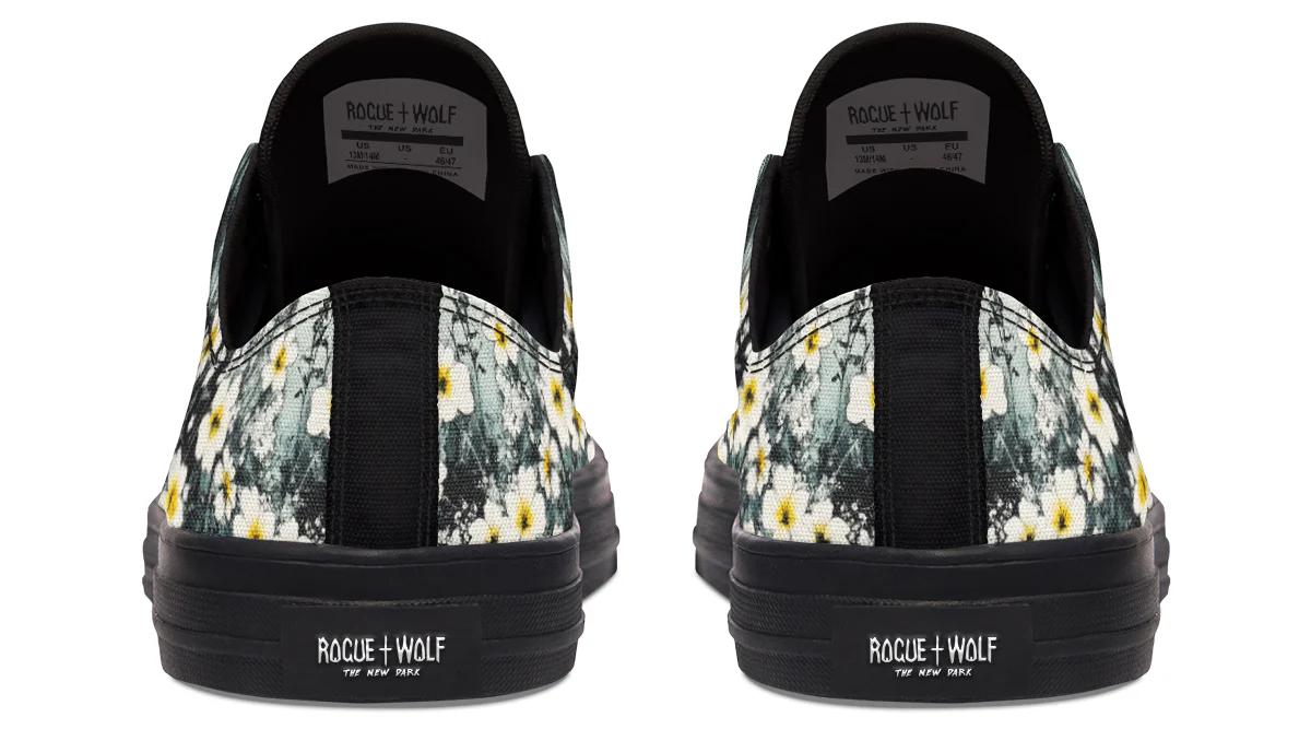 Mourning Petals Low Tops - Image 8