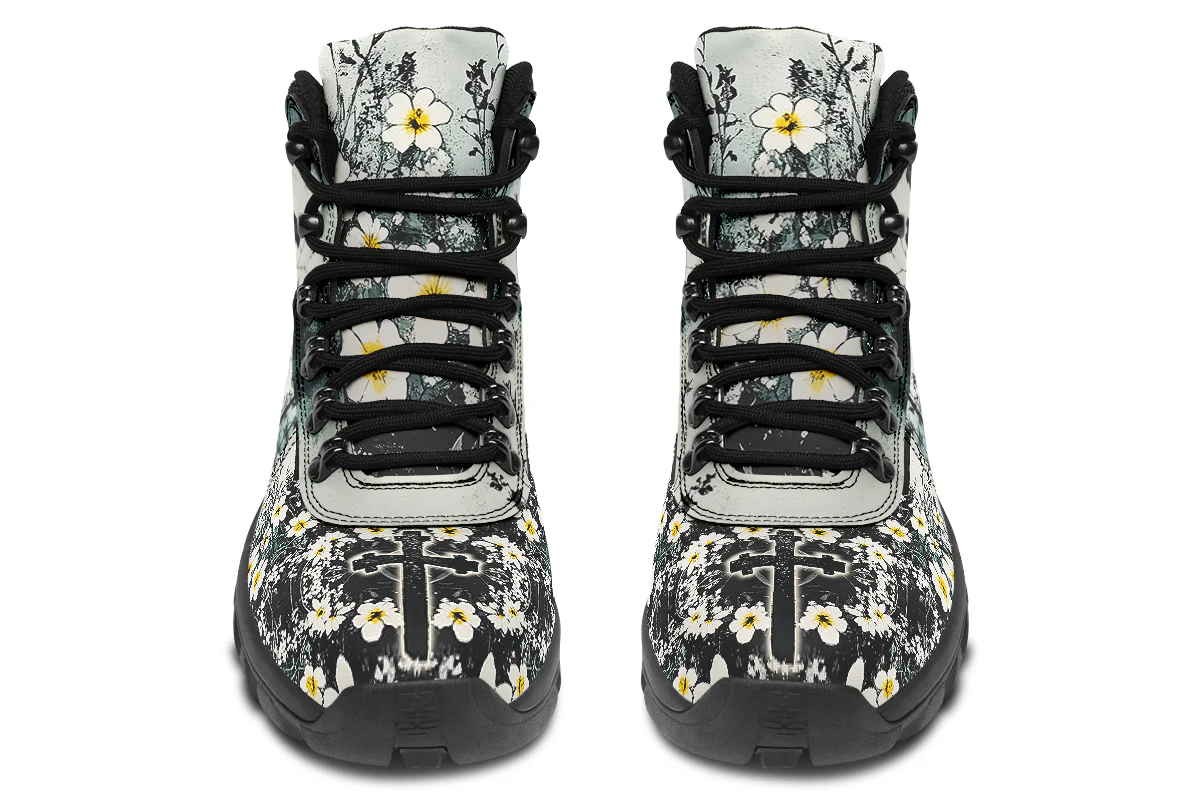 Mourning Petals Outdoor Boots - Image 4