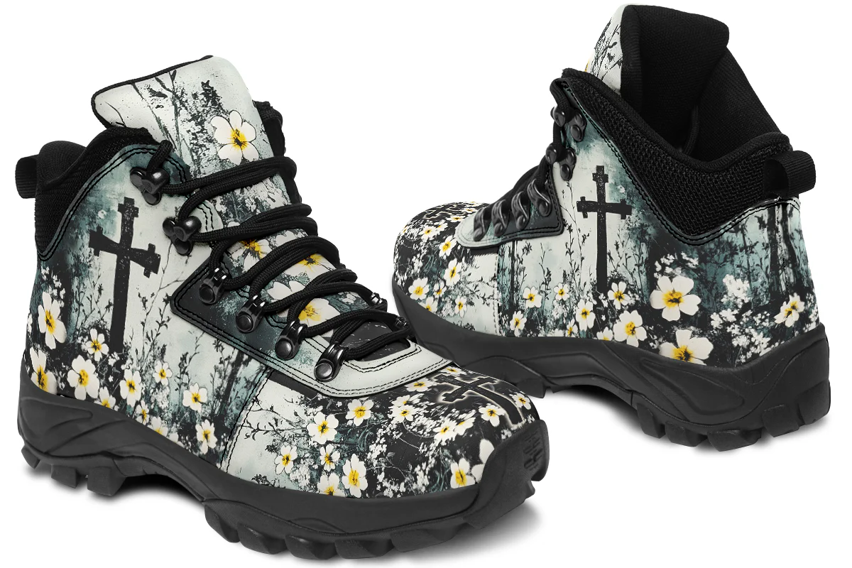 Mourning Petals Outdoor Boots - Image 9
