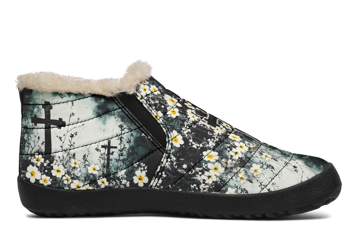 Mourning Petals Winter Sneakers - Image 3