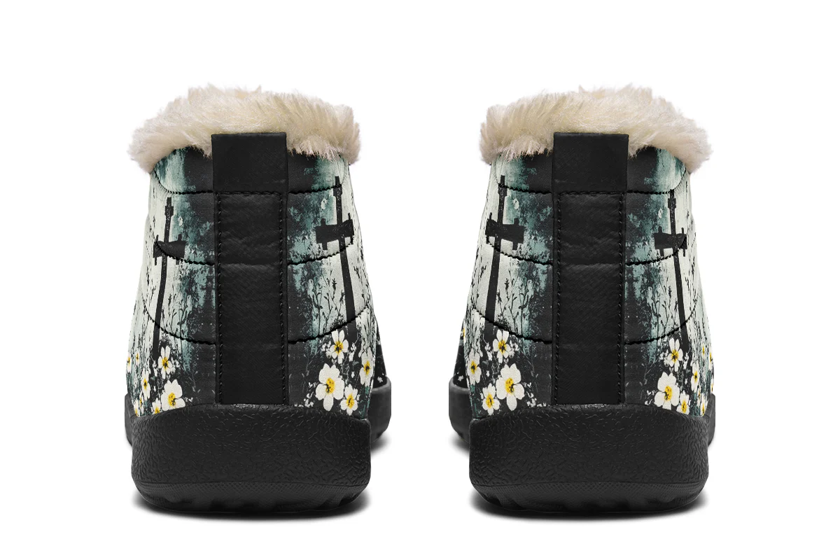 Mourning Petals Winter Sneakers - Image 5