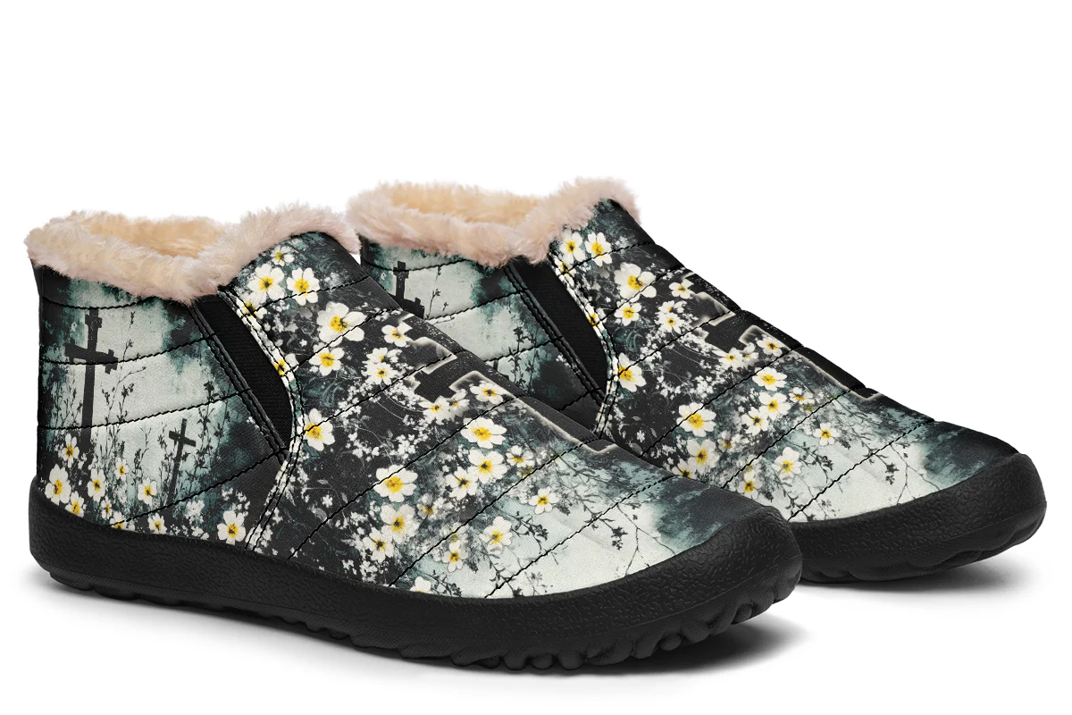Mourning Petals Winter Sneakers - Image 7